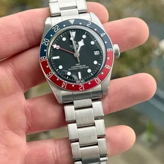 Tudor Black Bay GMT 79830RB 41mm Stainless steel Black