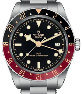 Tudor Black Bay GMT M7939G1A0NRU-0001 ( BAY  ) 39mm Stainless steel Black