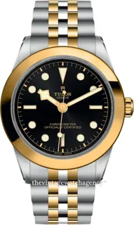 Tudor Black Bay M79663-0001 39mm brushed/polished steel Black