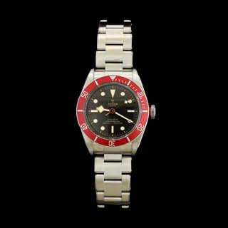 Tudor Black Bay Stainless steel Black