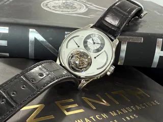 Zenith Academy 65.2220.8808 45mm White gold White