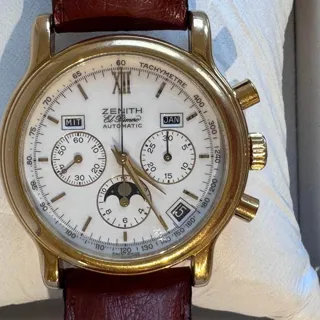 Zenith El Primero Chronomaster 20.0230.410 40mm Yellow gold White