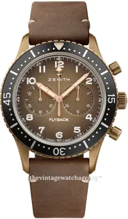 Zenith Pilot 29.2240.405/18.C801 43mm Titanium and Stainless steel Bronze