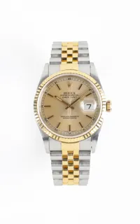 Rolex Datejust 16233 | Yellow gold and Stainless steel