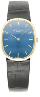 Patek Philippe Ellipse d'OR 3848 18k yellow gold Blue