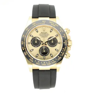 Rolex Daytona 116518LN 18k yellow gold champagne colors