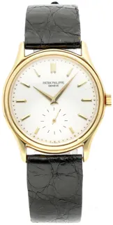 Patek Philippe Calatrava 3923 18k yellow gold Silver