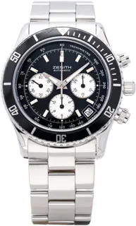 Zenith El Primero 02.2310.400 40mm Stainless steel Black