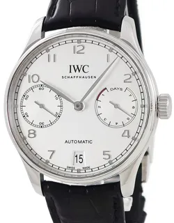 IWC Portugieser IW500712 42.5mm Stainless steel Silver