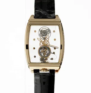 Corum Golden Bridge B100/01146 18kt Rose Gold Skeletonized