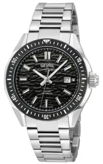 Gevril Ascari 48300BN 42mm Stainless steel Black