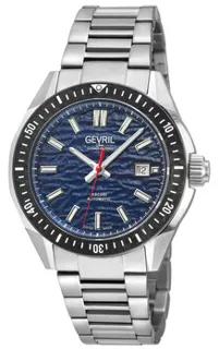 Gevril Ascari 48301BN 42mm Stainless steel Blue