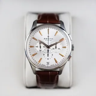 Zenith El Primero 03.2110.400/01.C498 42mm Stainless steel Silver