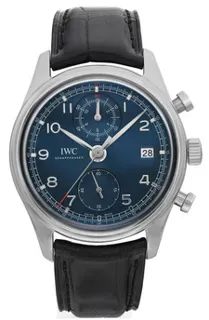 IWC Portugieser IW390406 42mm Stainless steel Blue