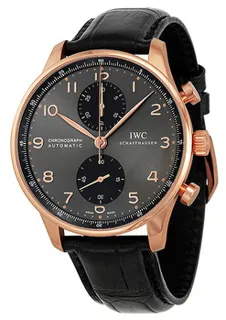 IWC Portugieser IW371482 40mm Red gold Grey