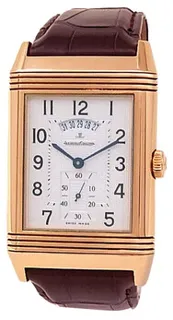 Jaeger-LeCoultre Grande Reverso Q3742420 31mm 18kt Rose Gold Silver