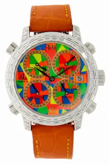 Jacob & Co. Five Time Zone H24 18k white gold Multi-Color