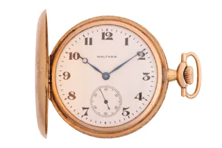 Waltham Watch Company 14k yellow gold White