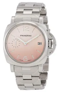 Panerai Luminor Due PAM01319 38mm Stainless steel Pink