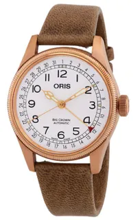 Oris Big Crown 754 7741 3161-SET Bronze White