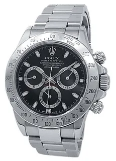 Rolex Daytona 116520BKSO Stainless steel Black