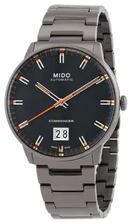 Mido Commander M021.626.33.051.00 Stainless steel Black