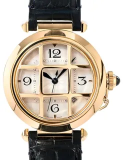 Cartier Pasha de Cartier WGPA0019 41mm Yellow gold Silver