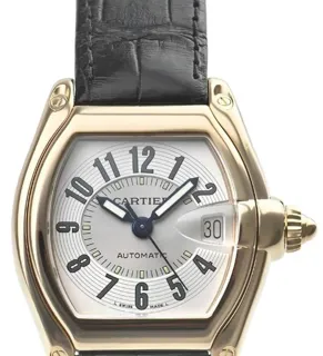 Cartier Roadster W62003V2 44mm Yellow gold Silver