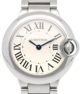 Cartier Ballon Bleu CARTIER 28mm Stainless steel Blue