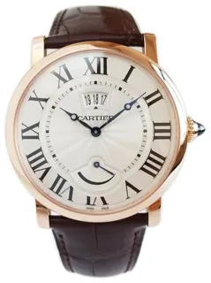 Cartier Rotonde de Cartier W1556252 40mm Rose gold Silver