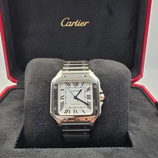 Cartier Santos WSSA0029 35mm Stainless steel Silver