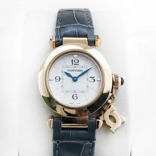 Cartier Pasha de Cartier WGPA0018 30mm Rose gold Silver