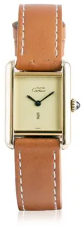 Cartier Tank 21mm Yellow gold Champagne