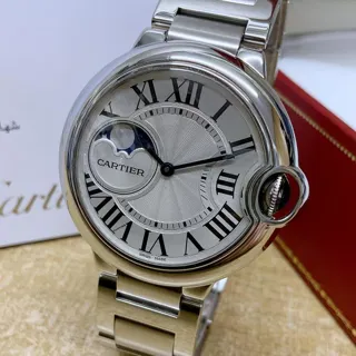 Cartier Ballon Bleu WSBB0020 37mm Stainless steel Silver