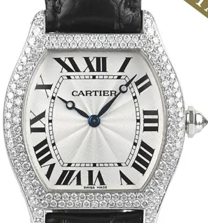 Cartier Tortue WA503851 43mm White gold Silver