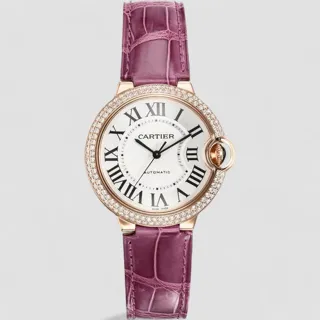 Cartier Ballon Bleu 36mm WJBB0009 36mm Rose gold White