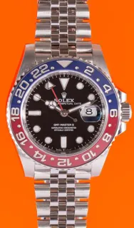 Rolex GMT-Master II 126710BLRO 40mm Stainless steel Blue