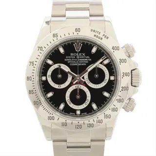 Rolex Daytona 116520 ( (1988-2015)) 38mm Stainless steel Black