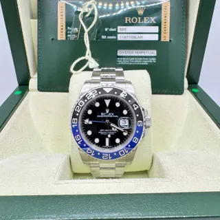 Rolex GMT-Master II 116710BLNR 40mm Stainless steel Black