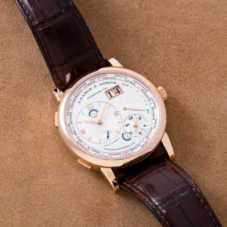 A. Lange & Söhne Lange 1 116.032 Rose gold satin silver