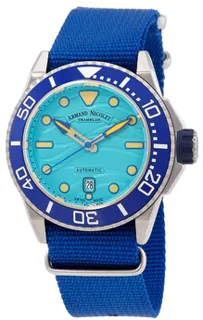 Armand Nicolet JSH A481PGU-TF-BN22481AAUU 41mm Stainless steel Aqua