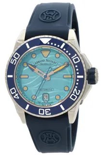 Armand Nicolet JSH A481PGU-TF-GG2710U Stainless steel Aqua