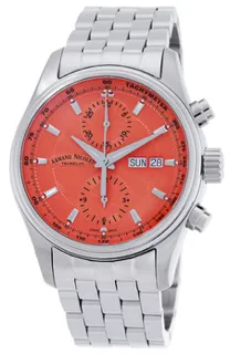 Armand Nicolet MH2 A647A-SM-MA2640A Stainless steel Salmon