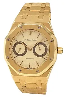 Audemars Piguet Royal Oak Day-Date 5572BA 18kt Yellow Gold Champagne