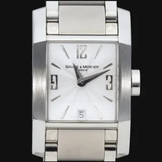 Baume & Mercier Hampton 34mm Stainless steel Silver