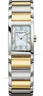 Baume & Mercier Hampton MOA8777 34mm 18 carat yellow gold steel White