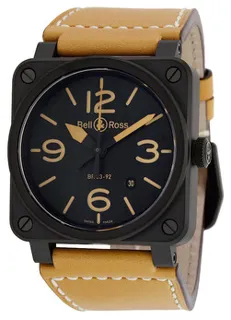 Bell & Ross Aviation BR0392-HERITAGE Ceramic Black