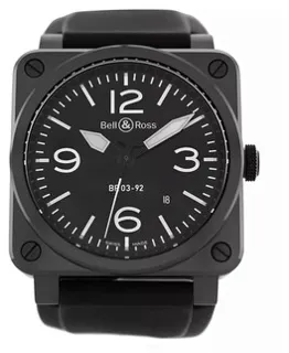 Bell & Ross Aviation Type BR 03-92 42mm Ceramic Black