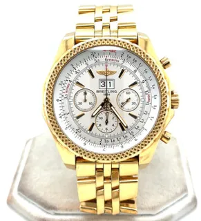 Breitling Bentley K4436212/G574 18kt Yellow Gold Silver