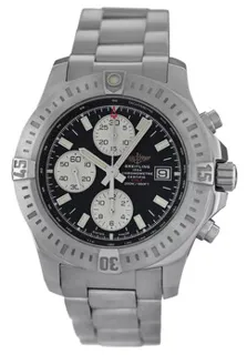 Breitling Colt Chronograph A13388 Stainless steel Black